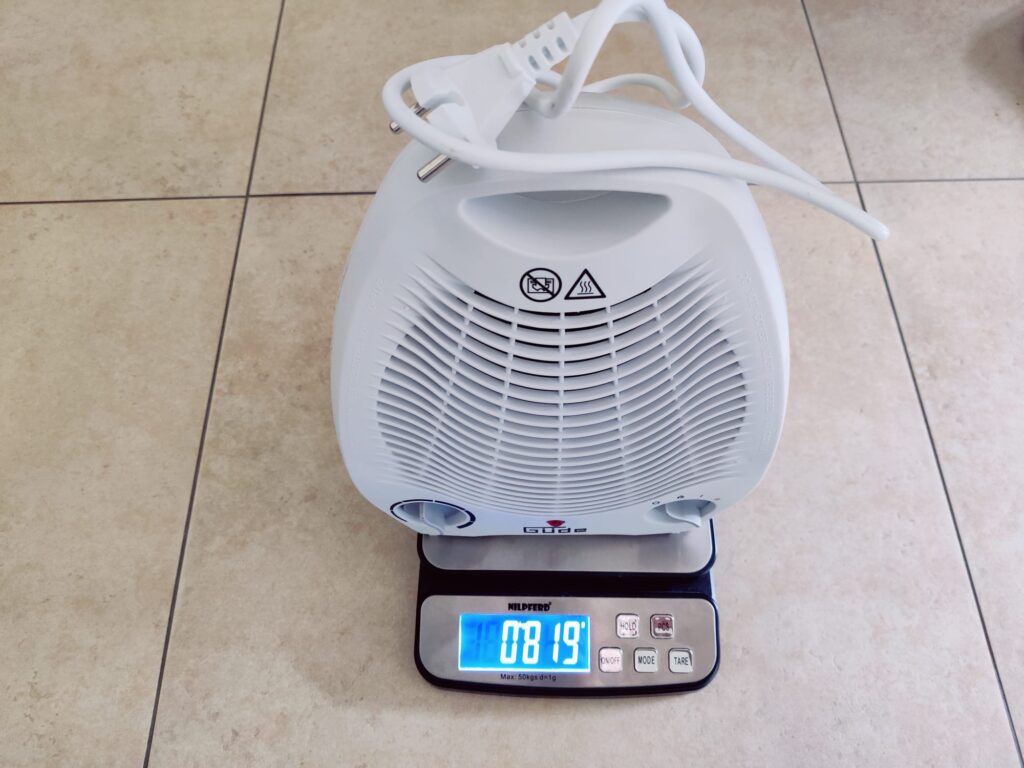 Güde GH 2000 Heizlüfter Gewicht
