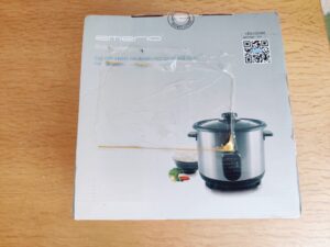 Emerio RCE-110118.5 Reiskocher Verpackung