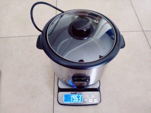 Emerio RCE-110118.5 Reiskocher Gewicht