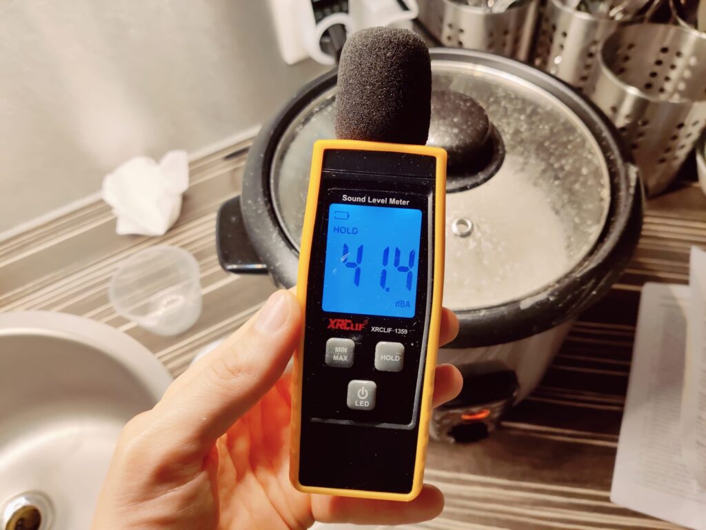 Emerio RCE-110118.5 Reiskocher Lautstärke im Test