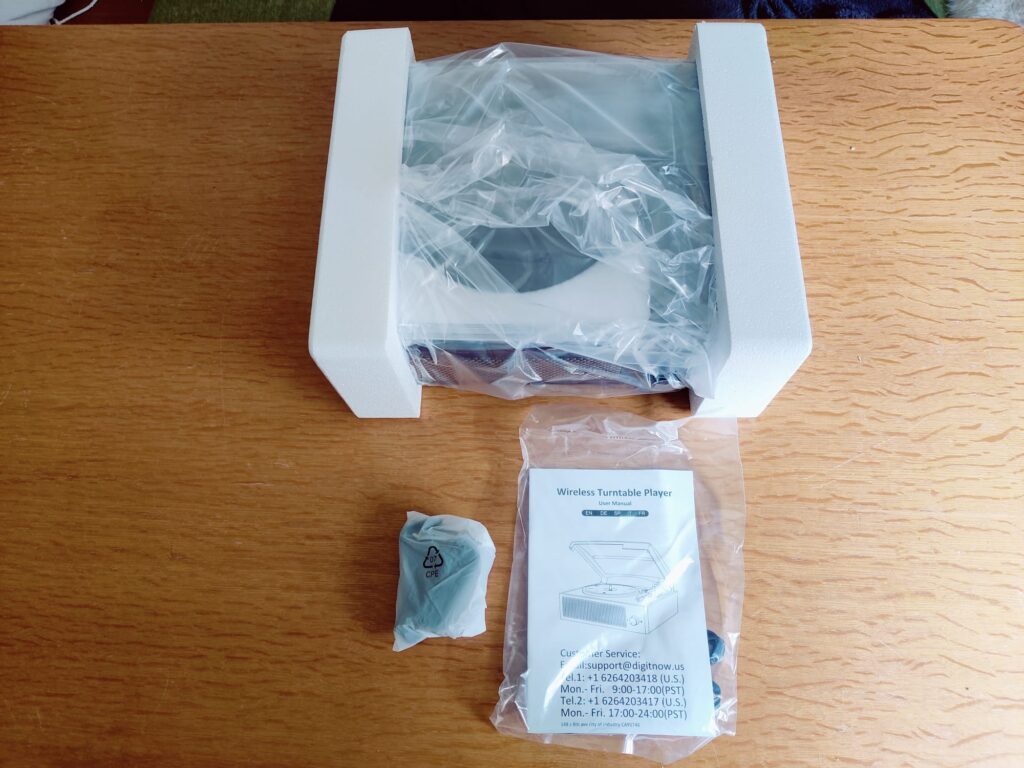 Mersoco M49 Plattenspieler Lieferschutz