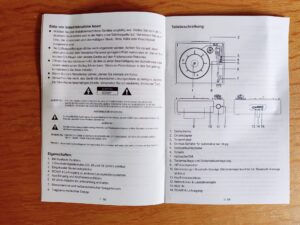 Mersoco M49 Plattenspieler Bedienungsanleitung innen