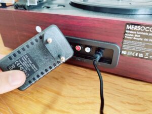 Mersoco M49 Plattenspieler Netzkabel