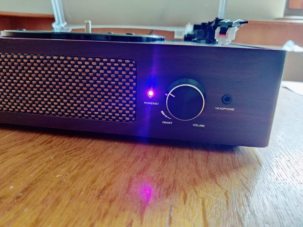 Mersoco M49 Plattenspieler Bluetooth-Verbindung