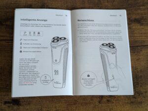 Anleitung des Brightup FK375S Rasierers (2)