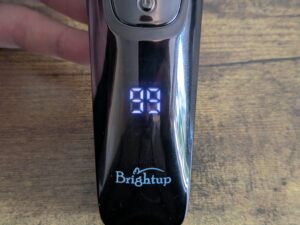Brightup FK375S Rasierer Ladestandanzeige