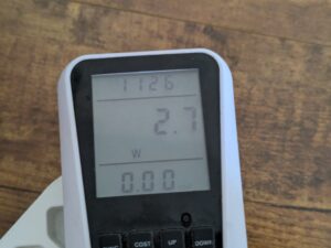 Brightup FK375S Rasierer Stromverbrauch