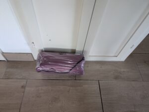 Earnmore-Akupressurmatte in Plastikverpackung