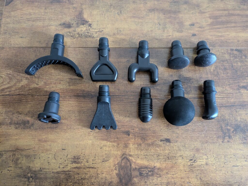 Massageköpfe der Zerolia MG 03 Massagepistole