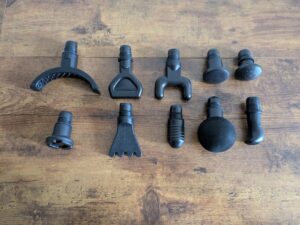 Massageköpfe der Zerolia MG 03 Massagepistole