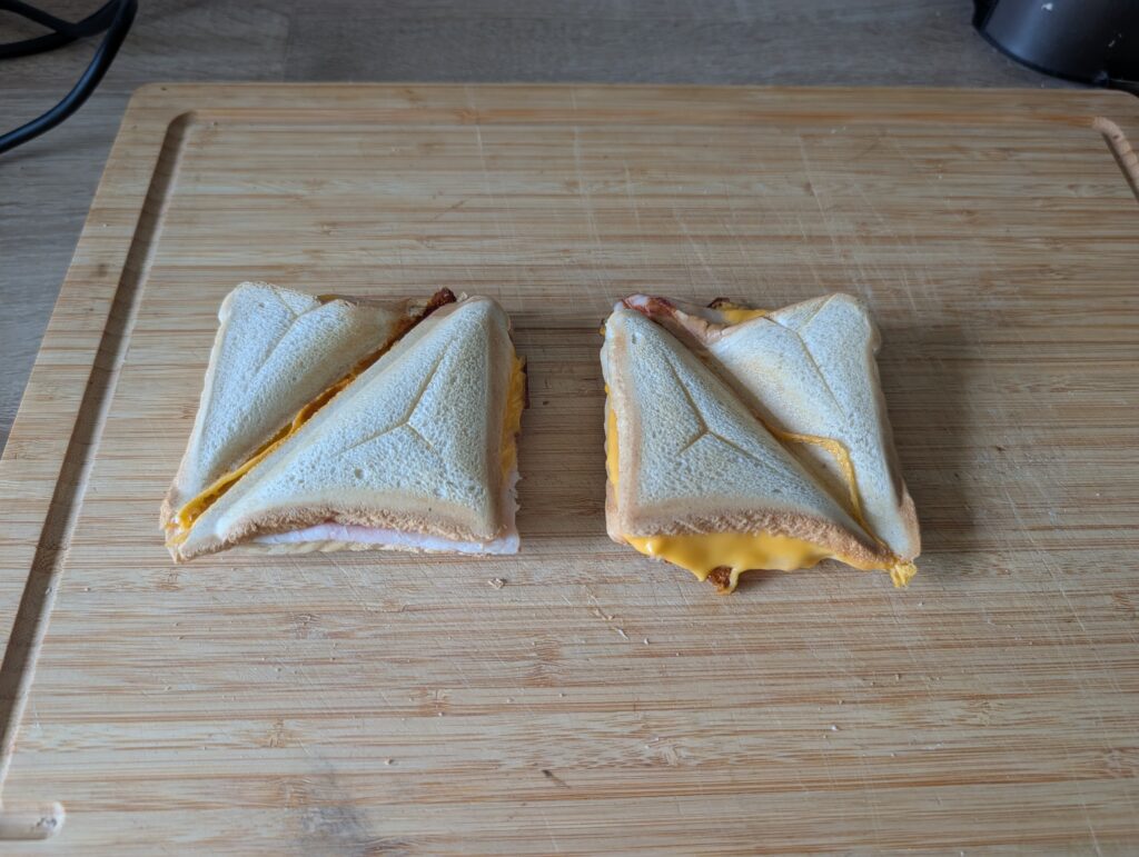 Philips 5000-Serie 3-in-1 Sandwichmaker Bräunung nach 3 Minuten