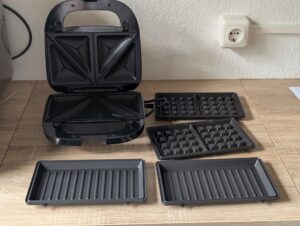 Philips 5000-Serie 3-in-1 Sandwichmaker Lieferumfang