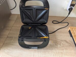 Philips 5000-Serie 3-in-1 Sandwichmaker nach der Zubereitung 1