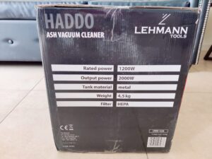 Lehmann Haddo Aschesauger Verpackung Aufdruck