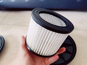 Lehmann Haddo Aschesauger HEPA-Filter Nahaufnahme