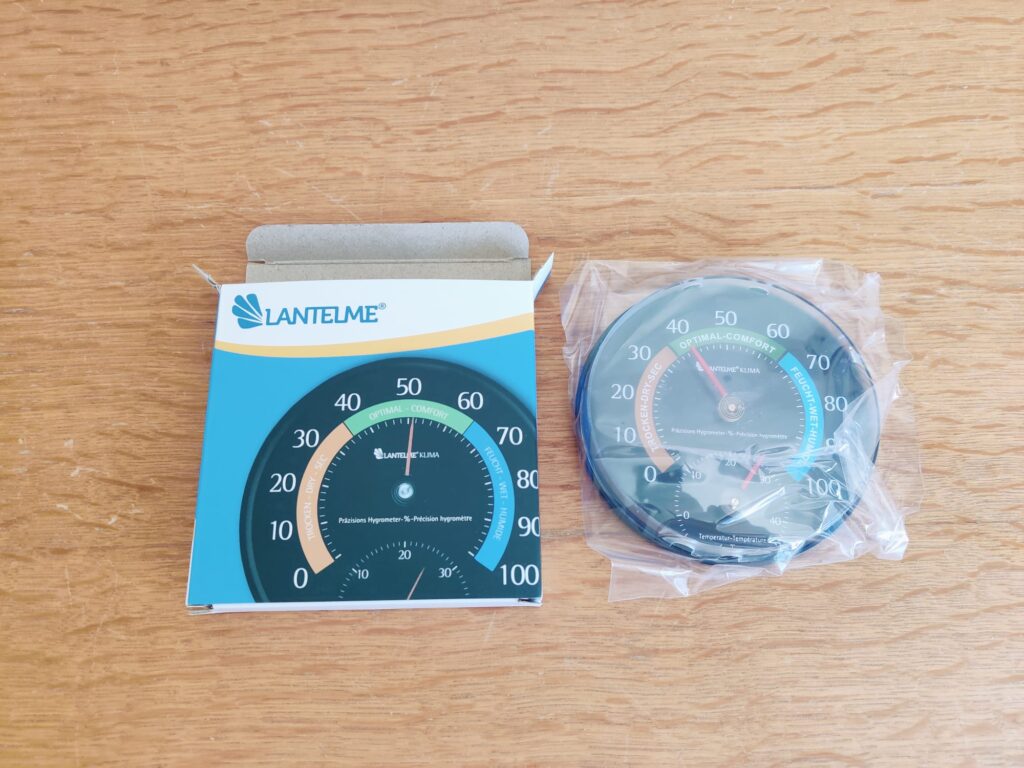 Lantelme 4127 Hygrometer ausgepackt