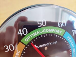 Lantelme 4127 Hygrometer Komfortzonenindikator optimale Feuchte