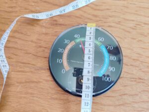 Lantelme 4127 Hygrometer Länge