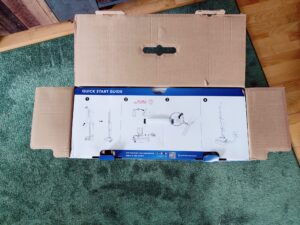 Tineco Floor One i7 Fold Premium Nass-Trockensauger Verpackung offen