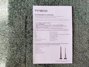 Tineco Floor One i7 Fold Premium Nass-Trockensauger Konformitätserklärung