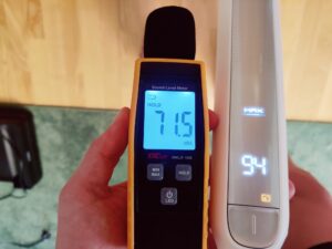 Tineco Floor One i7 Fold Premium Nass-Trockensauger Lautstärke Max-Modus