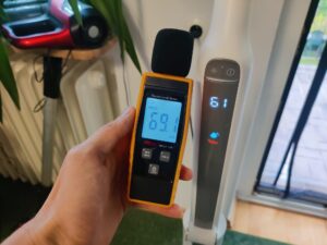 Tineco Floor One i7 Fold Premium Nass-Trockensauger Lautstärke Selbstreinigung