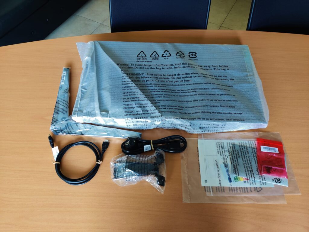 ASUS Eye Care VY279HGR Monitor mit Zubehör