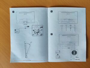 ASUS Eye Care VY279HGR Monitor Aufbauanleitung Standfuß