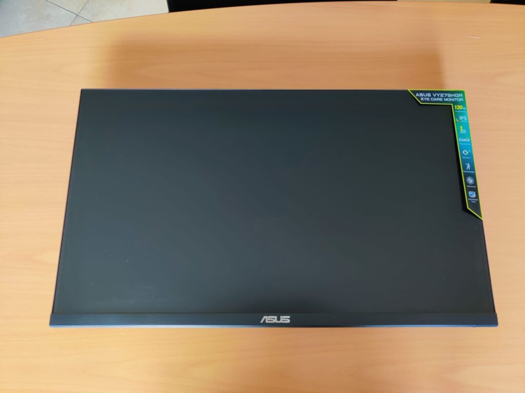 ASUS Eye Care VY279HGR Monitor bei der Lieferung