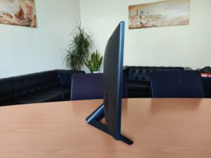 ASUS Eye Care VY279HGR Monitor auf Standfuß von der Seite