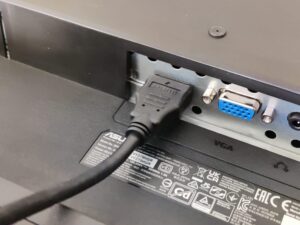 ASUS Eye Care VY279HGR Monitor HDMI-Kabel angeschlossen