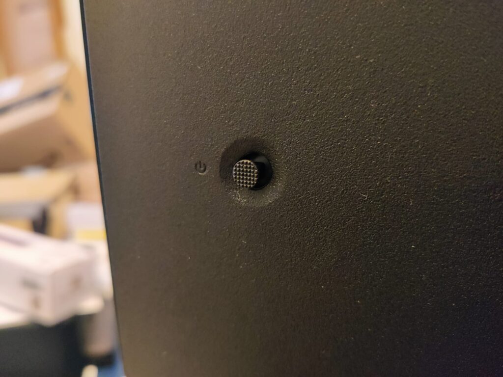 ASUS Eye Care VY279HGR Monitor Ein- und Ausschalter