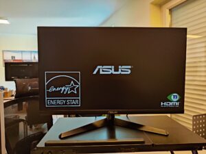 ASUS Eye Care VY279HGR Monitor während des Boots