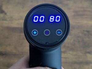 Zerolia MG 03 Massagepistole Display