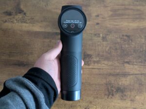 Zerolia MG 03 Massagepistole von hinten