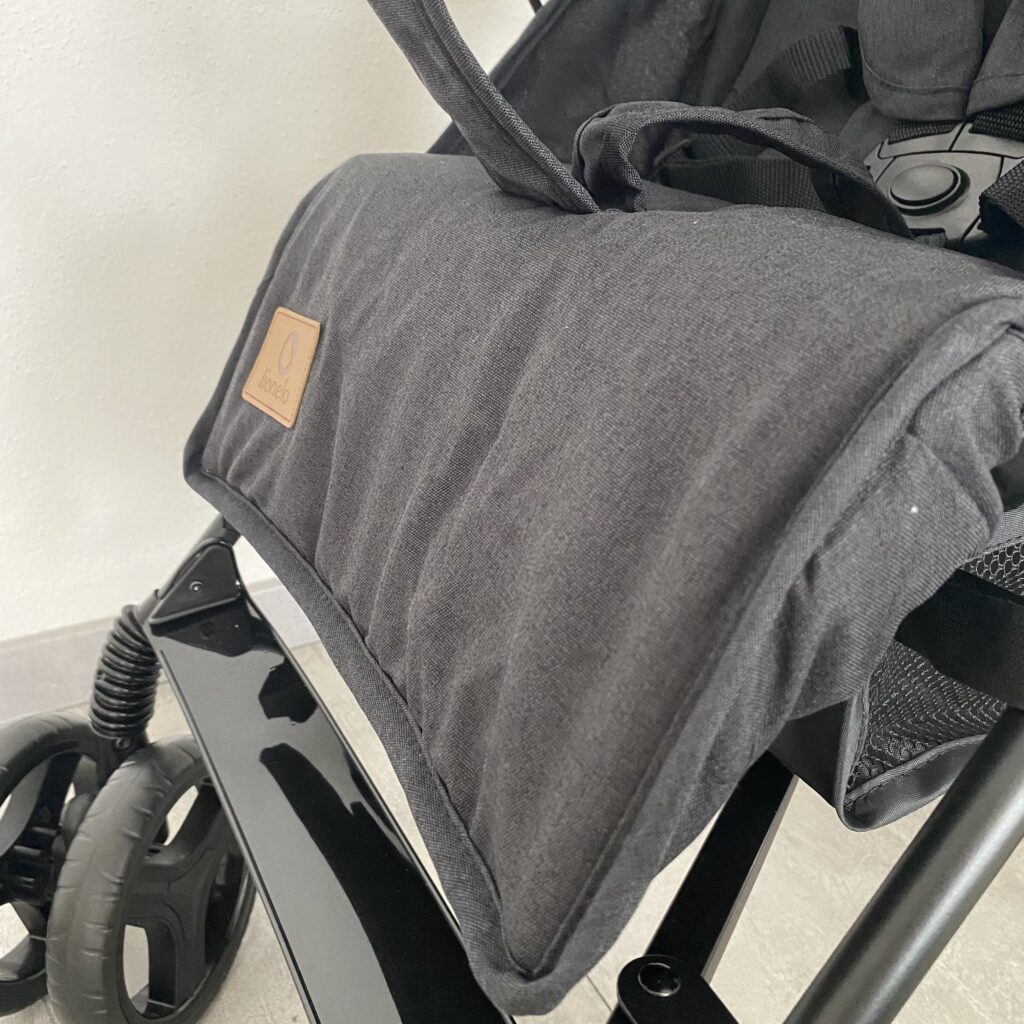 lionelo Irma Buggy Fußstütze Sitzposition