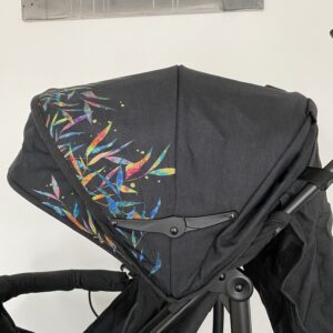 lionelo Irma Buggy Verdeck halb geöffnet