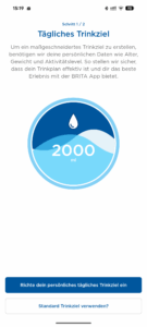 BRITA LARQ iQ Trinkflasche mit Wasserfilter BRITA App 2
