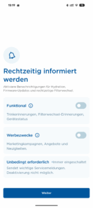 BRITA LARQ iQ Trinkflasche mit Wasserfilter BRITA App 4