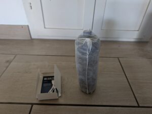 BRITA LARQ iQ Trinkflasche mit Wasserfilter ausgepackt
