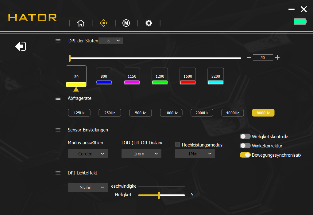 HATOR Quasar 3 ULTIMA 8K Wireless Software (2)