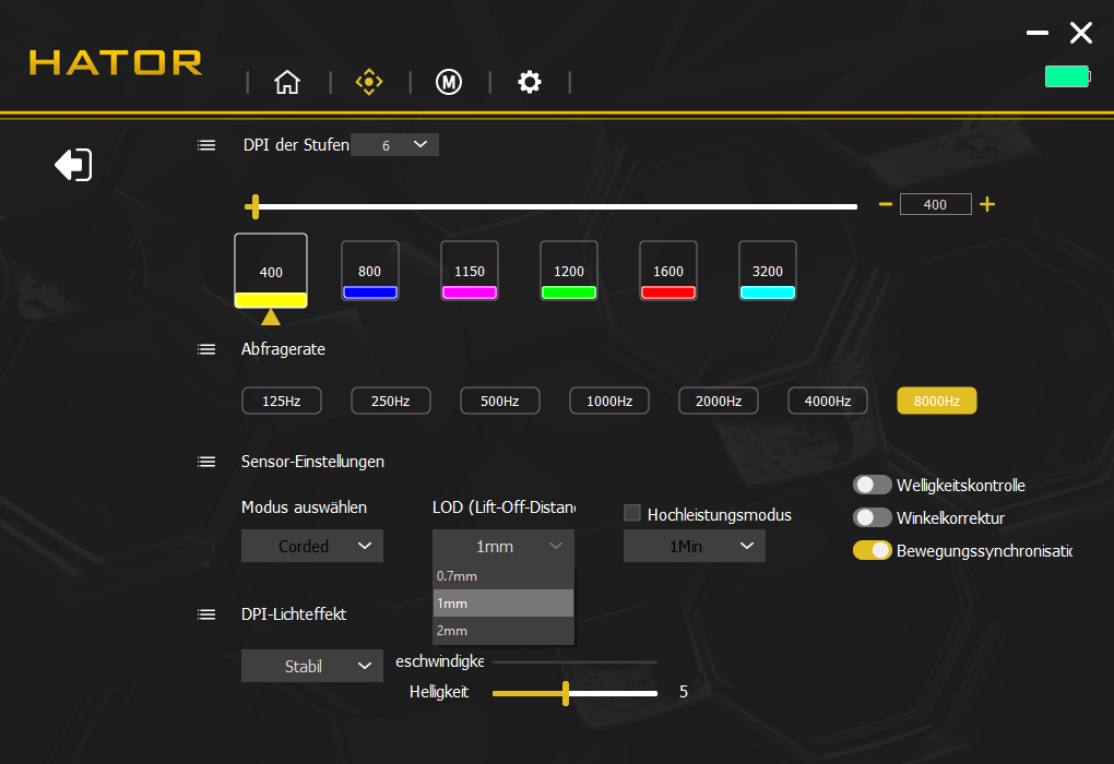 HATOR Quasar 3 ULTIMA 8K Wireless Software (6)