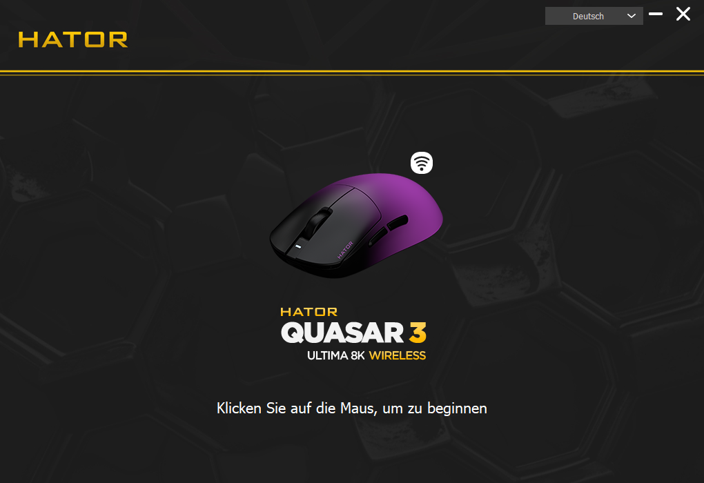 HATOR Quasar 3 ULTIMA 8K Wireless Software