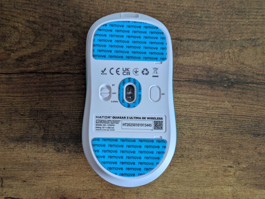 HATOR Quasar 3 ULTIMA 8K Wireless von unten