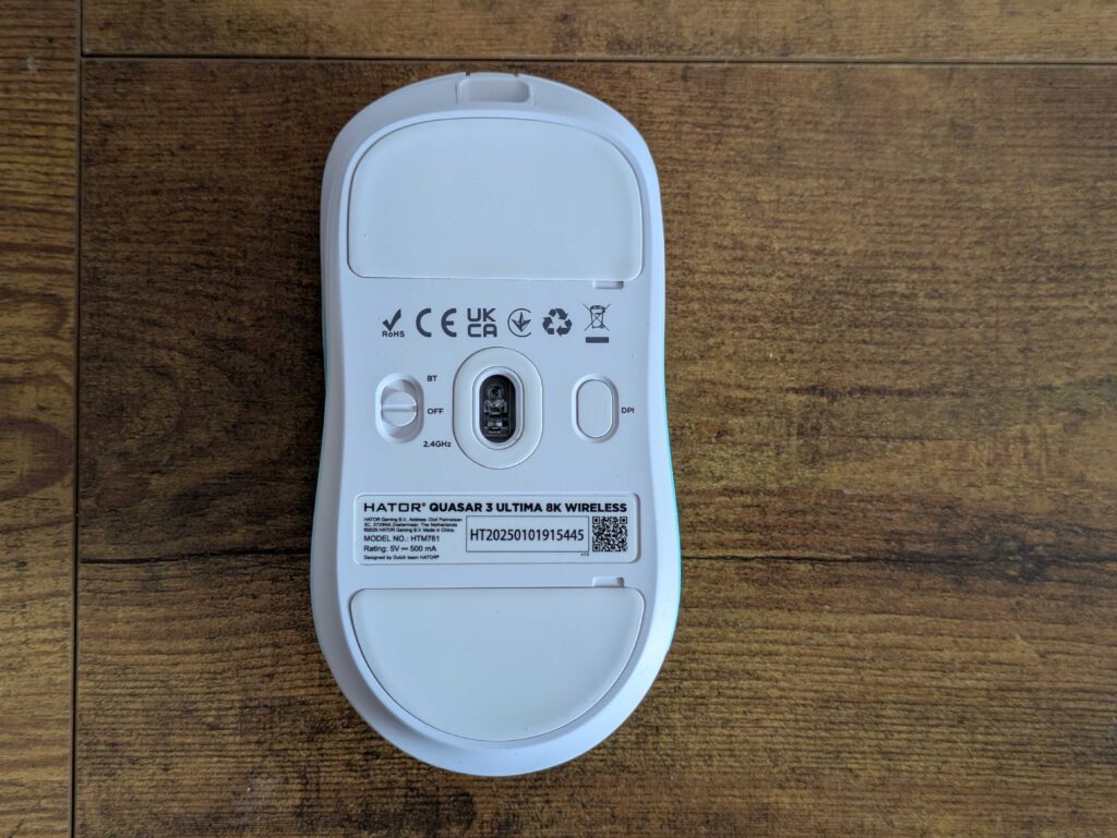 HATOR Quasar 3 ULTIMA 8K Wireless von unten ohne Schutz