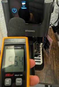 Lautstärke der Grundig KSM 4330 Siebträgermaschine