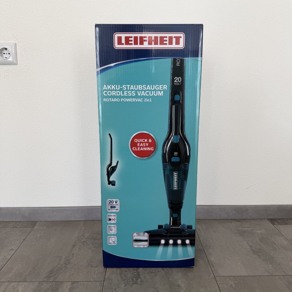 Leifheit 2in1 Akku-staubsauger Karton