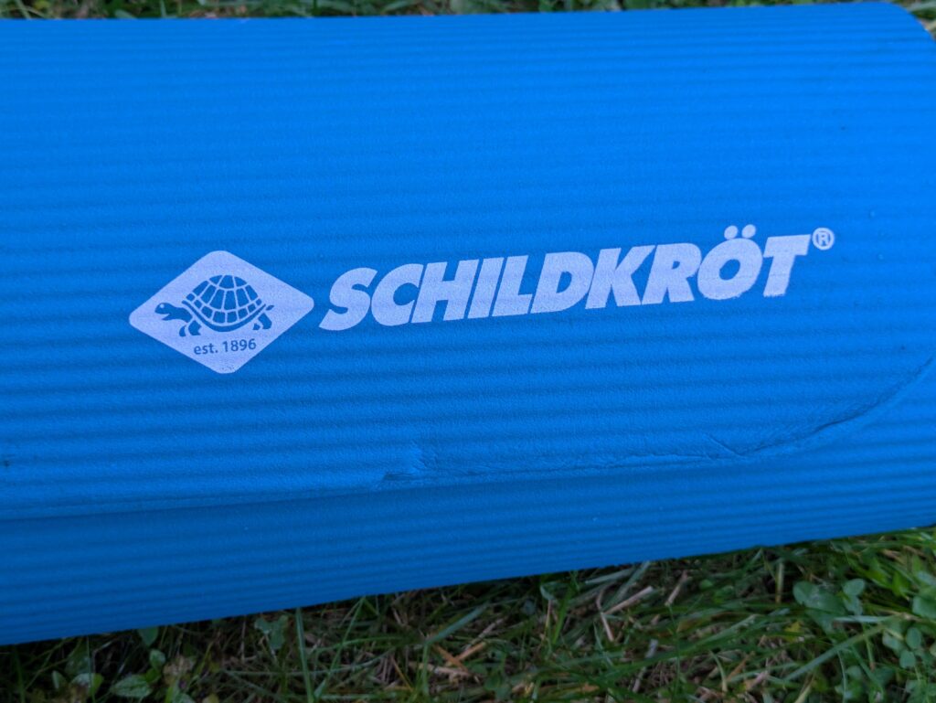 Schildkröt Gymnastikmatte Logo