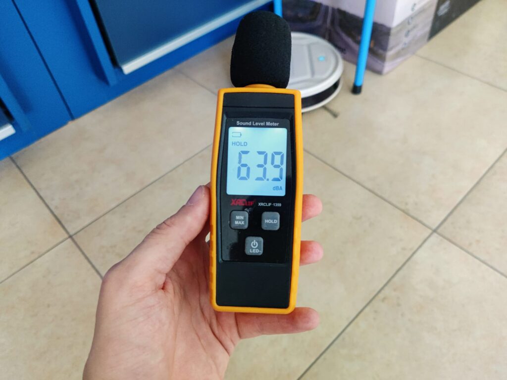 Lefant M210P Staubsauger-Roboter Lautstärke im Test