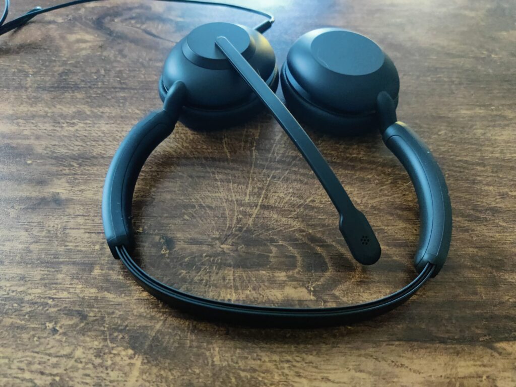 Jabra Evolve 10 Headset von hinten